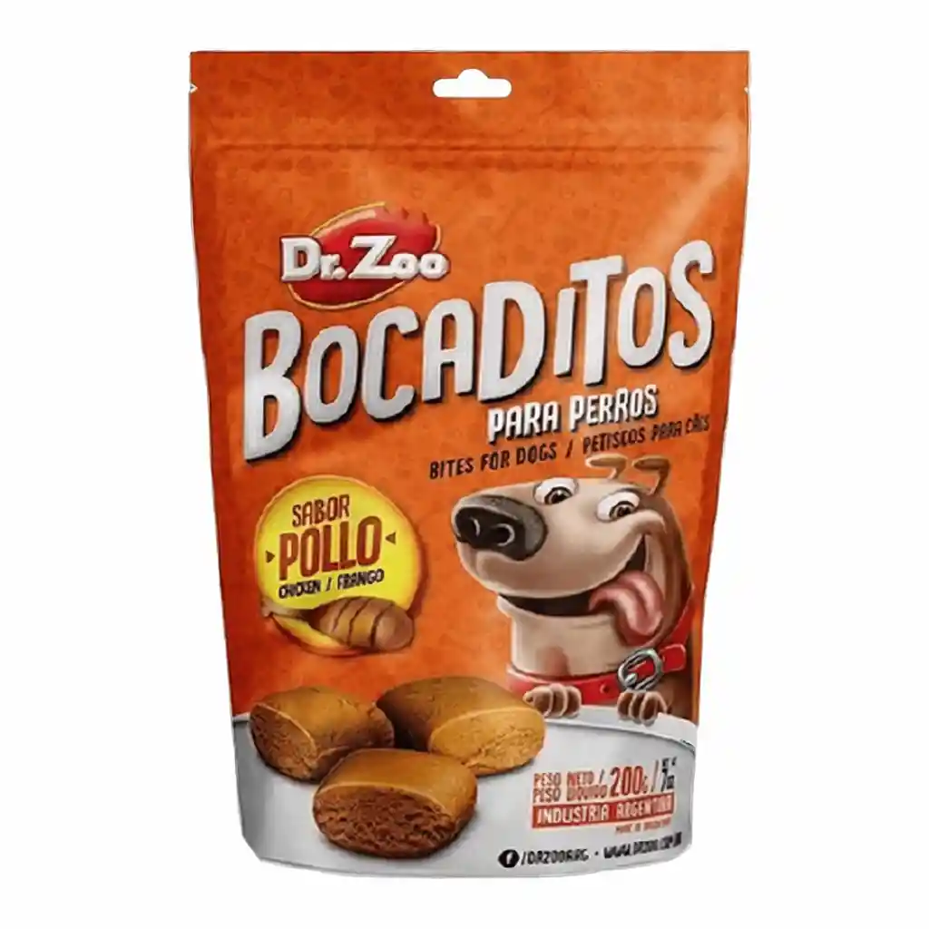 Dr Zoo Snack para Perro Bocaditos de Pollo