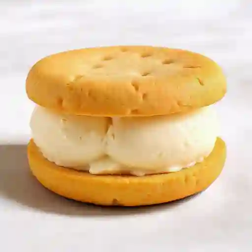 Galleta rellena helado