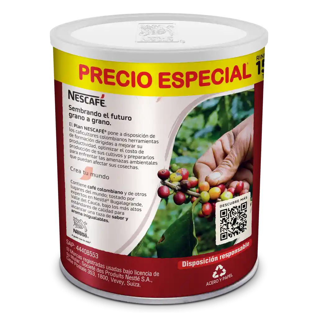 Café instantáneo NESCAFÉ Tradición x 231g