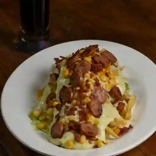Supremo ranchero con gratin