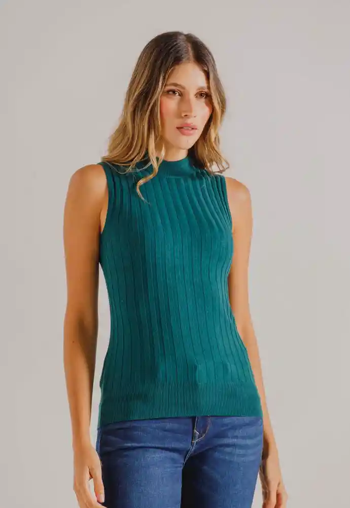 Blusa Manga Sisa M-verde Osc