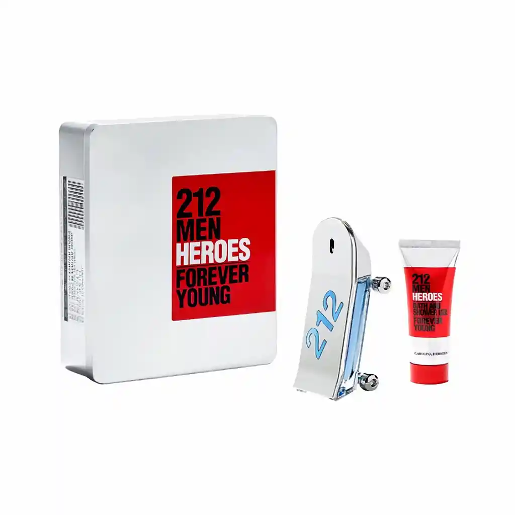  Carolina Herrera Set 212 Heroes Men 90 Ml Edt 