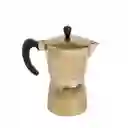 Cafetera Moka Dorada Ambiente Gourmet
