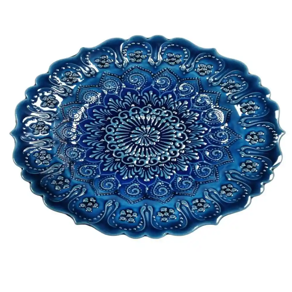 Plato Pando Azul Turquía Finlandek Ctb08