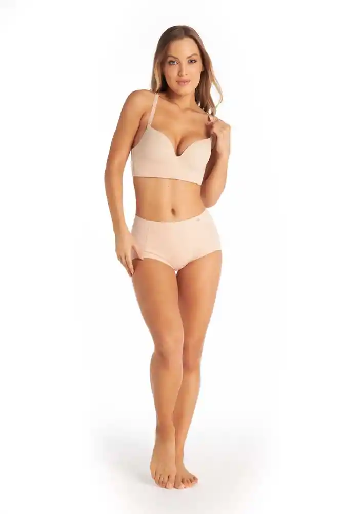 Brasier Prehormado Broche 4 Posiciones 36-beige