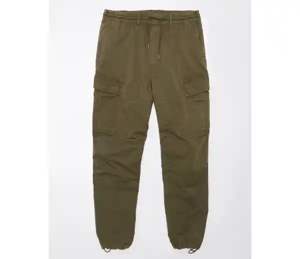 Pantalón Hombre Verde Talla MEDIUM American Eagle