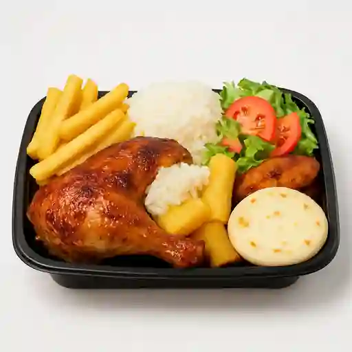 Bandeja con Pollo