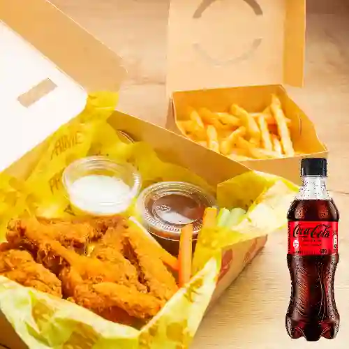 Combo Alitas X8 + Coca Cola Sin Azúcar 400 ml