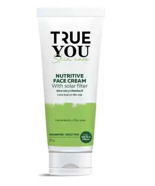 True You Crema Facial Hidratante con Filtro Solar