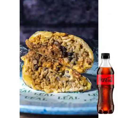 Combo Burrito de Birria + Coca-Cola ZERO 400ml