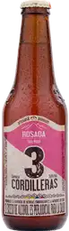 3 Cordilleras Cerveza Rosada Tipo Rosé