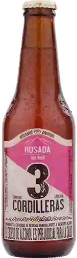 3 Cordilleras Cerveza Rosada Tipo Rosé