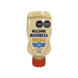 Mayonesa Welldone Mostaza (360 Gr)
