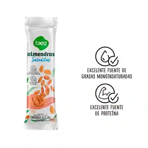 Almendras Taeq Saladitas (30 Gr)