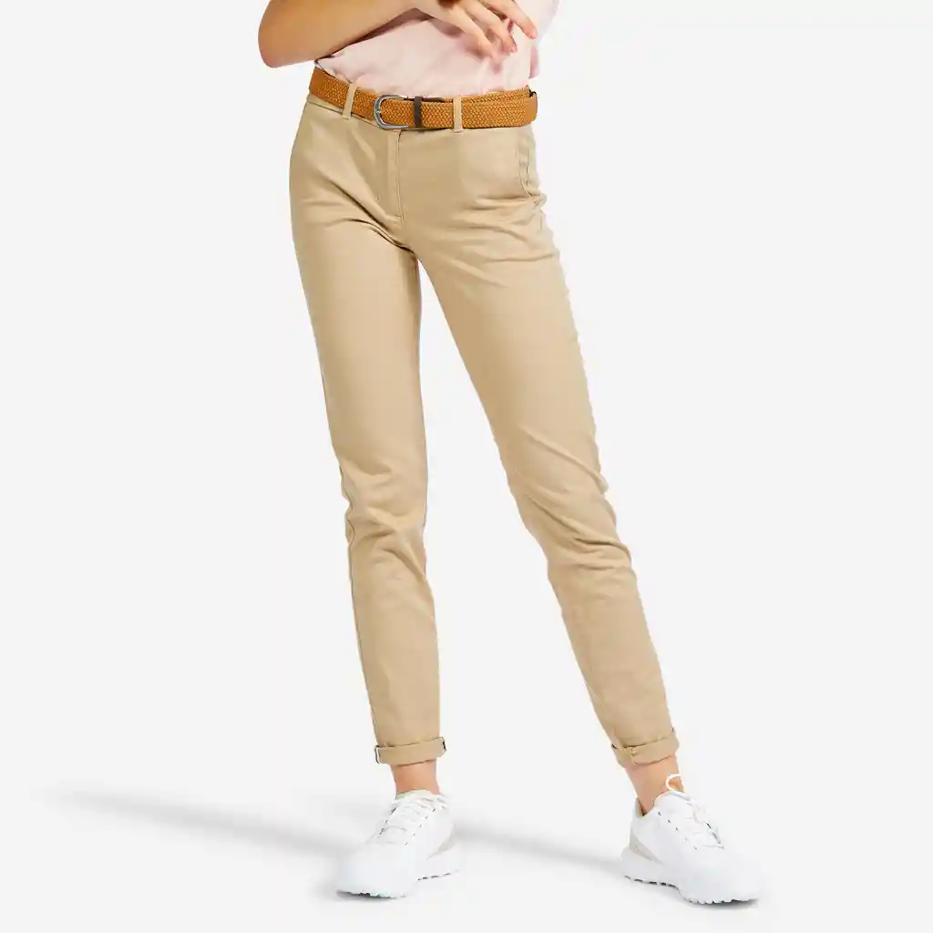 Pantalón de Golf Para Mujer - Inesis Mw500 Beige