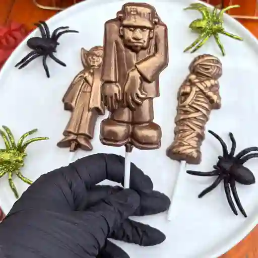 Colombina frankestein de chocolate