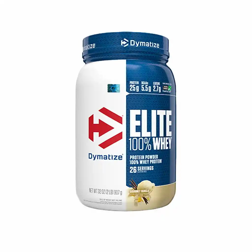 Dymatize Proteína en Polvo Whey Elite 100% Smooth Sabor a Vainilla