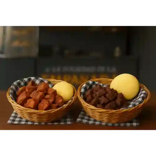 Combo Porcion de Chicharron, Porcion de Bofe