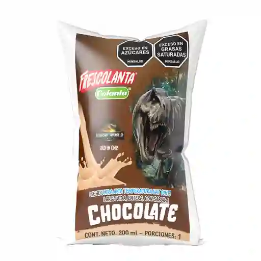 Frescolanta Leche Entera Larga Vida Sabor a Chocolate