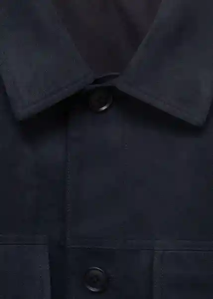Chaqueta Egan Navy Talla M Hombre Mango