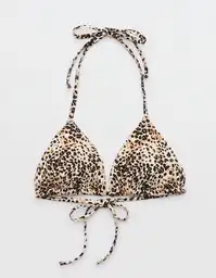 Top de Bikini Aerie Beige Talla: LARGE 5669158 American Eagle