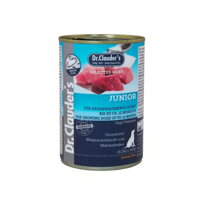 Dr. Clauder's Alimento Húmeda Perros Cachorros Junior 400 g