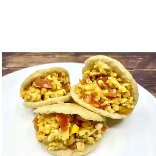 Arepa Huevo Salchiqueso