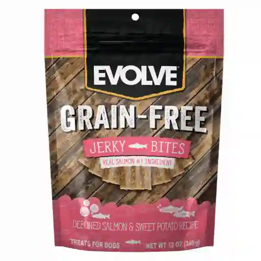 Evolve Snack Grain Free Jerki Salmon 340 g