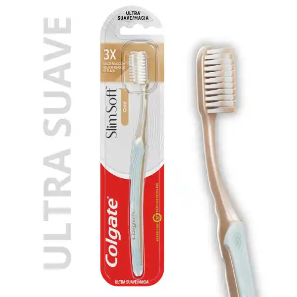 Colgate Cepillo Slim Soft Gold