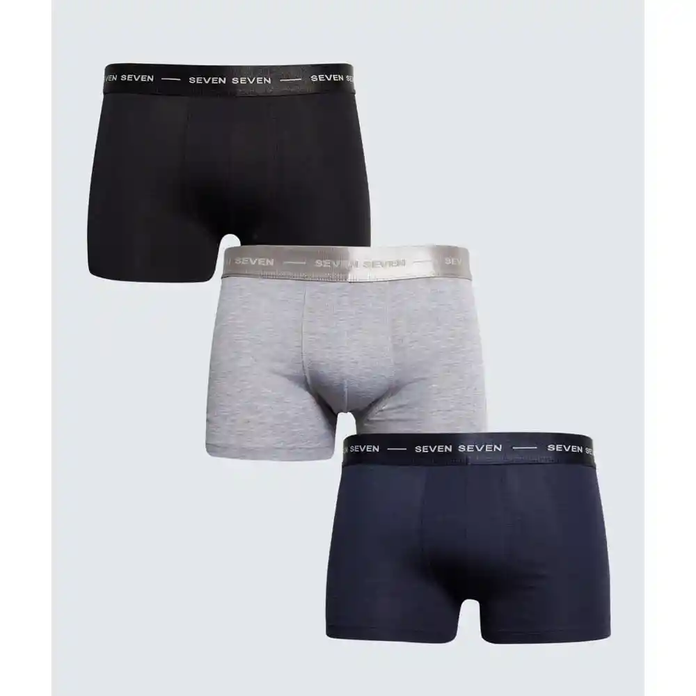 Pantaloncillo Bóxer Corto 3 Un Hombre Seven Seven Talla L