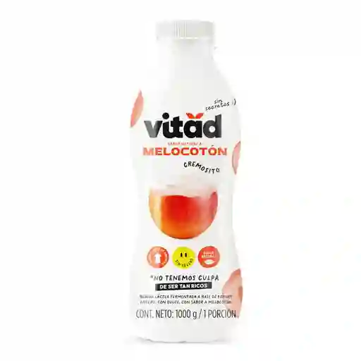 Bebida Vitad Lactea Base Yogurt Melocoton C (1000 Gr)