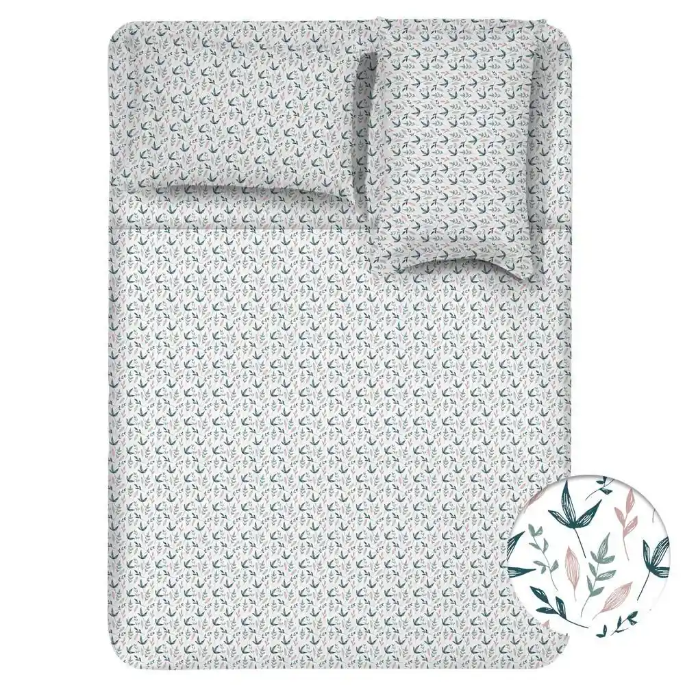 Juego Cama Extradoble Finlandek Queen (160 X 190 Cm) N/a Poliéster Moda