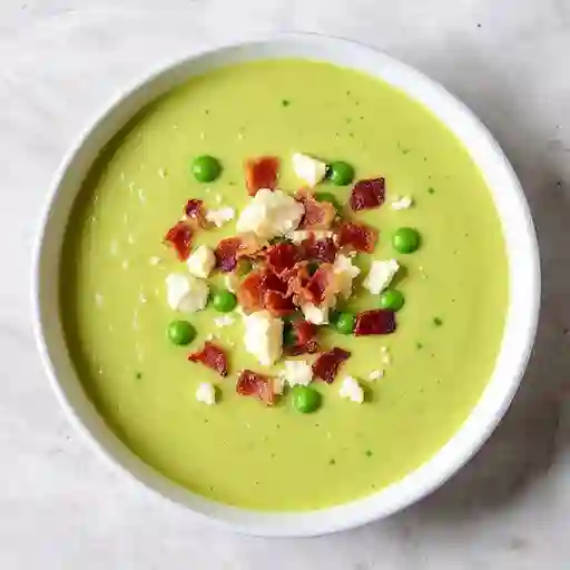 Crema De Calabacines Y Arvejas