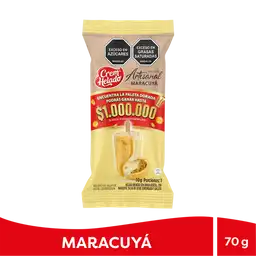 Crem Helado Artesanal Maracuyá 70 g