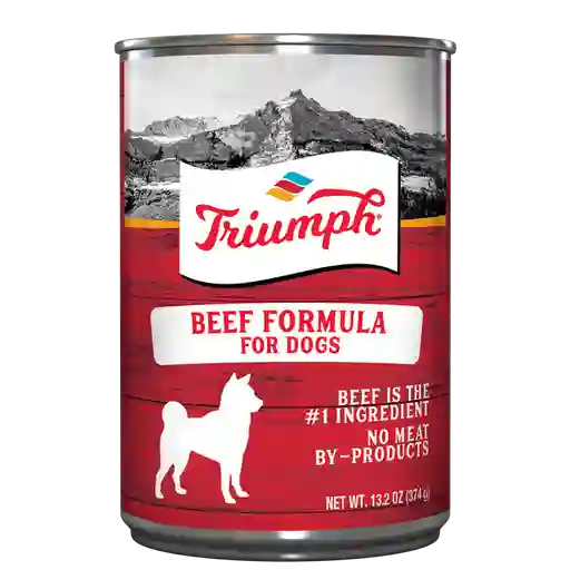 Triumph Alimento para Perro Receta de Carne