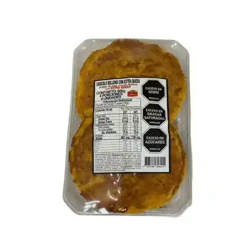 Arepa de Chócolo Rellena Con Queso - Casamaíz