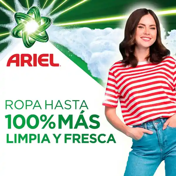 Detergente en Polvo Ariel Triple Poder de 3kg Jabon para Ropa