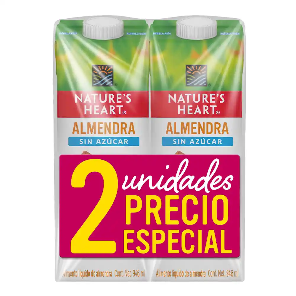 Nature's Heart Bebida de Almendra Sin Azucar