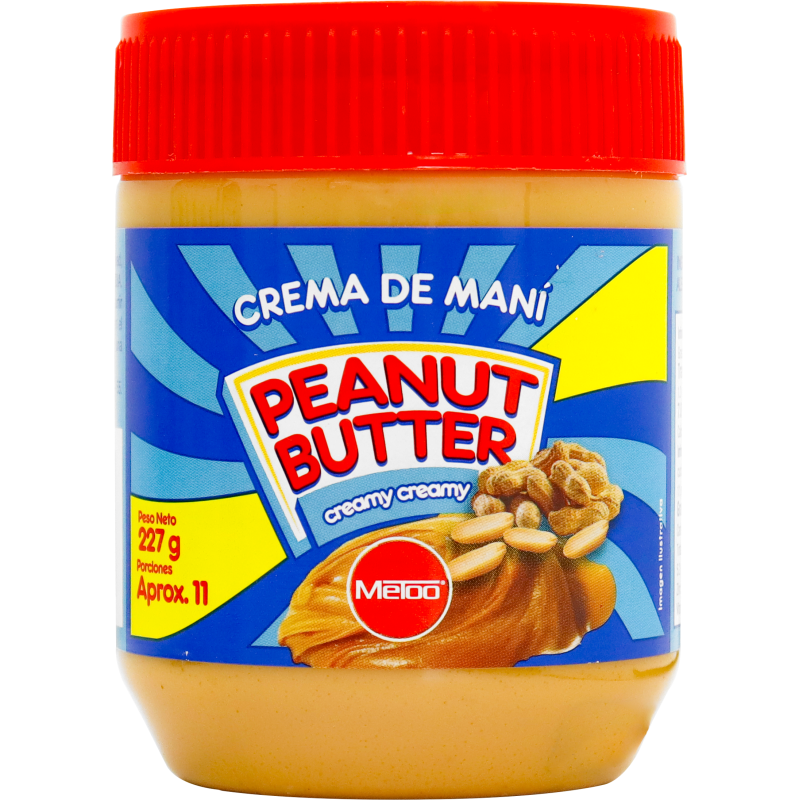 Metoo Crema de Mani 227 g