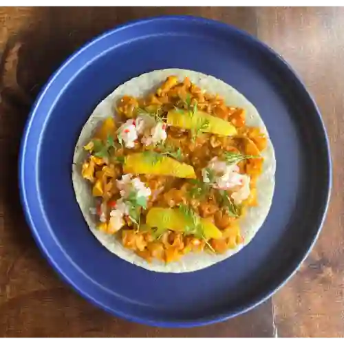 Taco de Coliflor Al Pastor