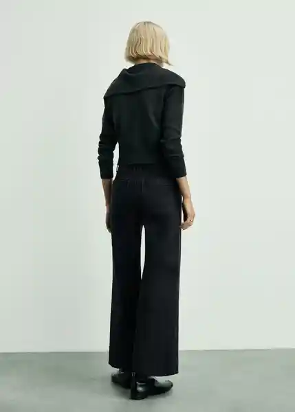 Jean Catherin Tejano Negro Talla 34 Mujer Mango