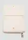 Billetera P Martes2 Offwhite Talla 99 Mujer Mango