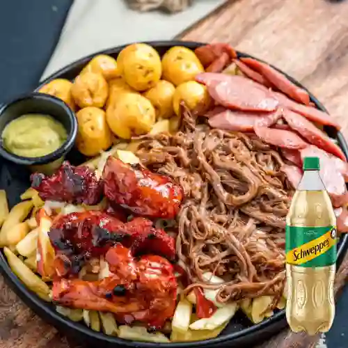 Combo Papas Ancestrales + Schweppes Jengibre Ale 1.5L