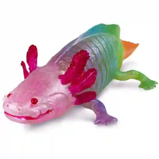 Safari Figura Coleccionable Ajolote Arcoiris