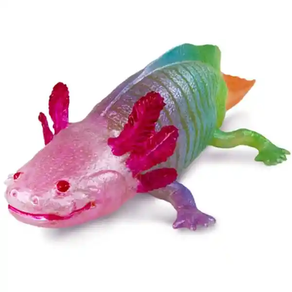 Safari Figura Coleccionable Ajolote Arcoiris
