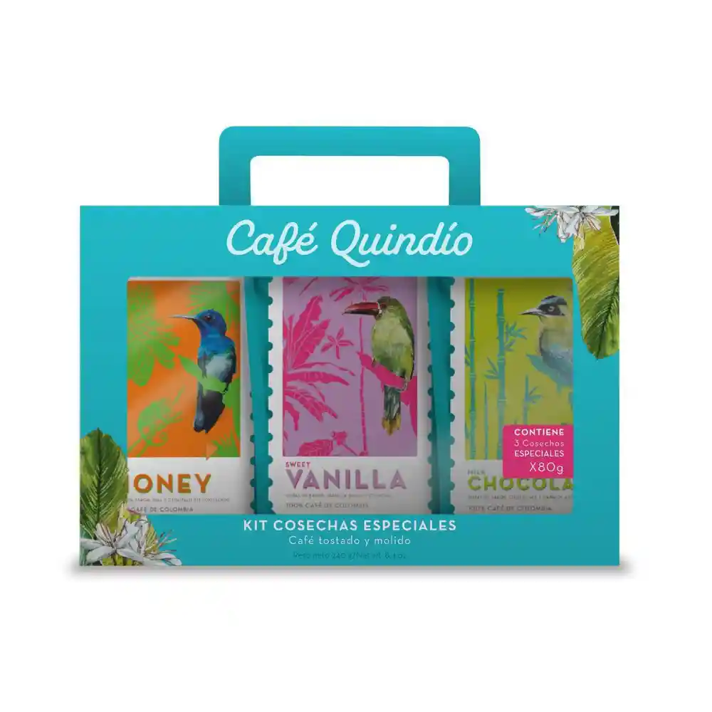 Café Cafe Quindio Cosechas Especiales Kit (1 Unidad)