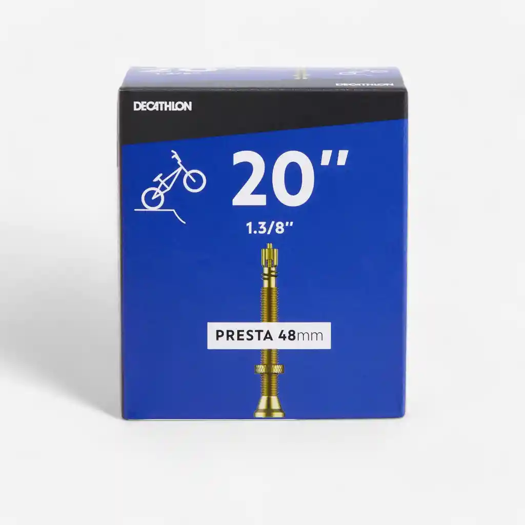 Neumático Bicicleta Bmx Rin 20 Válvula Presta - Negro