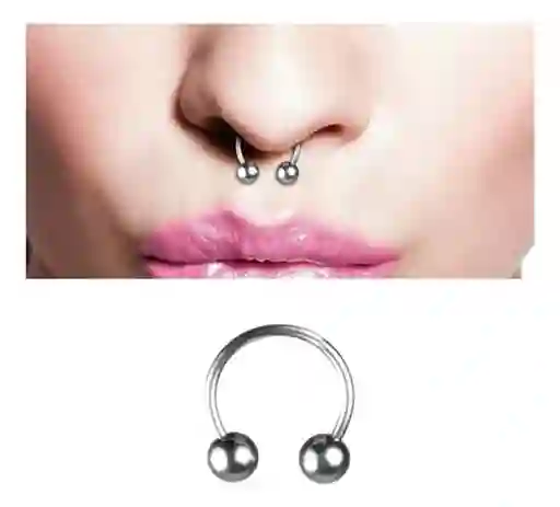 Body Piercing de Acero Septum