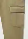 Pantalón Cargo Niños Khaki Talla 12 Mango