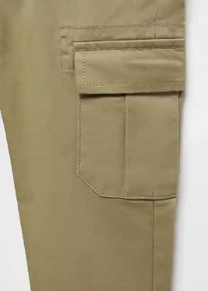 Pantalón Cargo Niños Khaki Talla 12 Mango